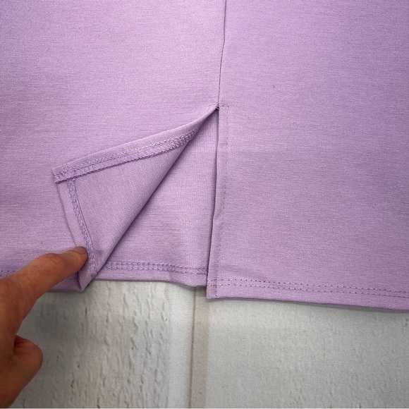 NWT Women Premium Nylon Ponte Stretch Office Pencil Skirt High Waist SIZE LARGE - Picture 10 of 16